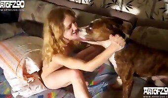 amateur dog sex, woman