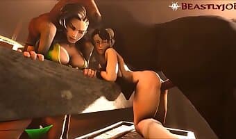 slut, hentai zoo porn