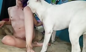 zoofilia gratis porno, chica folla animal