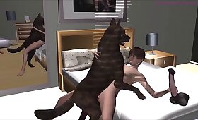 الفتيات zoophilia مفلس, هنتاي الاباحية الحيوانية